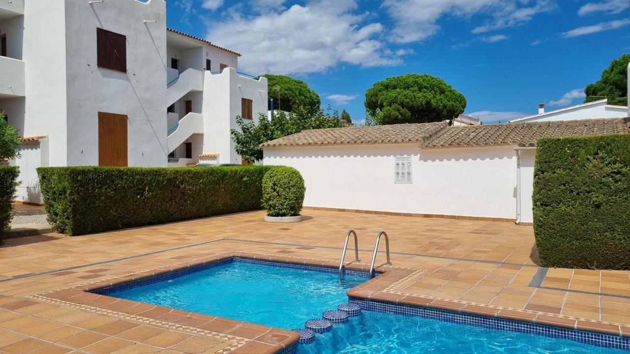 Apartamento Familiar Con Piscina Y Wifi Л'Аскала Екстер'єр фото